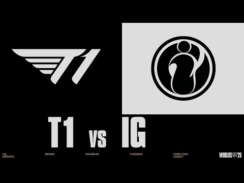 T1 vs IG | WORLDS 2025 | Play-Ins