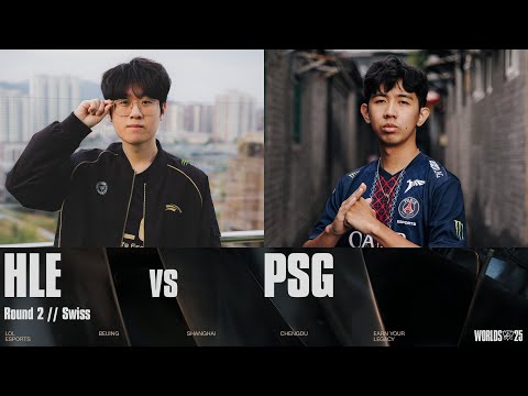 HLE vs. PSG | WORLDS 2025 | Swiss