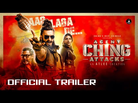 Agent Ching Attacks | Official Trailer | Atlee & Ranveer Singh | Sreeleela, Bobby Deol  🔥🔥🔥