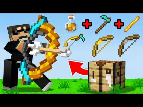 COMBINE Items INFINITELY in Minecraft