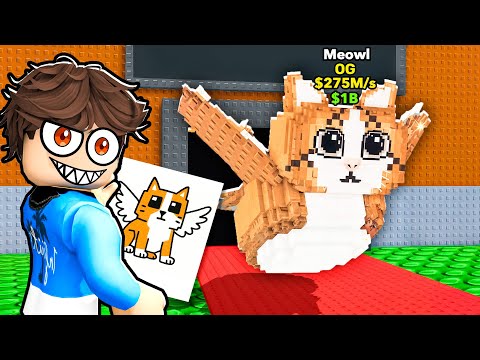 Everything I Draw Comes To LIFE in Steal a Brainrot!