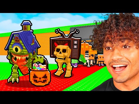 Spending $8,492,498 For The NEW SPOOKY LUCKY BLOCKS..