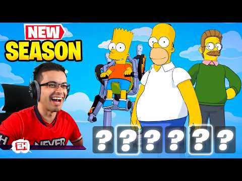Early Access to The Simpsons Season in Fortnite!