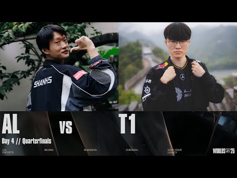 AL vs T1 | WORLDS 2025 | Knockout