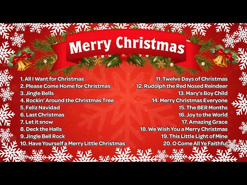 Christmas Song Playlist 🎄 Top Christmas Songs of All Time 🎅 Best Christmas Music 2025