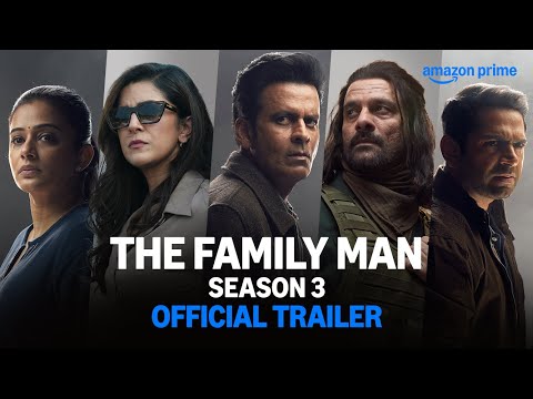 The Family Man S3 - Official Trailer | Raj & DK | Manoj Bajpayee, Jaideep Ahlawat | Prime Video IN