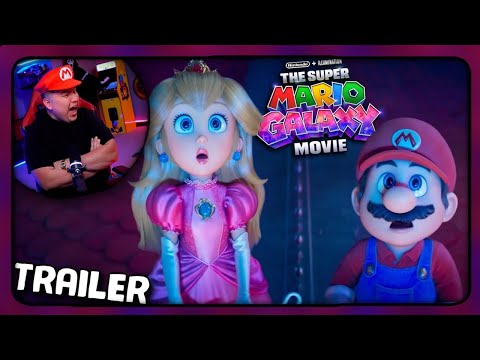 Super Mario Galaxy Movie Trailer Reaction