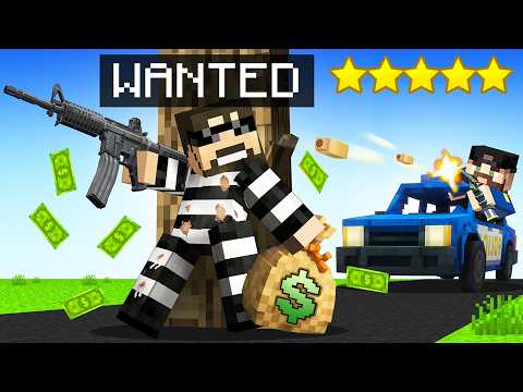 Becoming the MOST WANTED in Minecraft