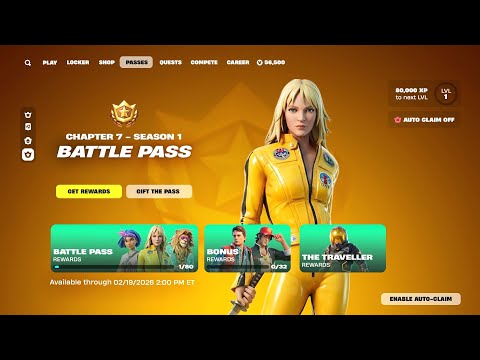 Fortnite Chapter 7 Season 1 Battle Pass Trailer (Full Showcase)