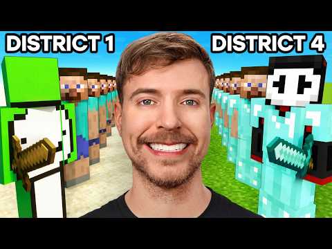 100 YouTubers Simulate The Hunger Games