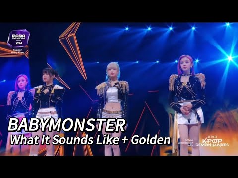 BABYMONSTER - What It Sounds Like + Golden | MAMA 2025 in HongKong 251129