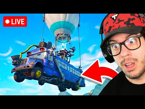 🔴 LIVE! - The BATTLE BUS is BACK in FORTNITE! (Chaos Champion FNCS Cup)