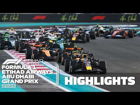 2025 Abu Dhabi Grand Prix FULL HIGHLIGHTS 🍿 WDC DECIDER 🏆  | ESPN F1