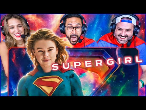 SUPERGIRL TRAILER REACTION!! DC Studios Teaser | Lobo | Woman Of Tomorrow