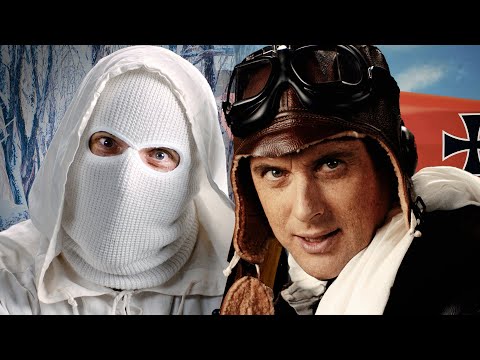 Red Baron vs White Death. Epic Rap Battles of History