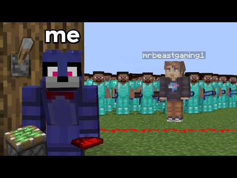 MrBeast sent 1000 players after me